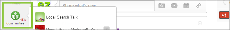 How to find G+ Communities