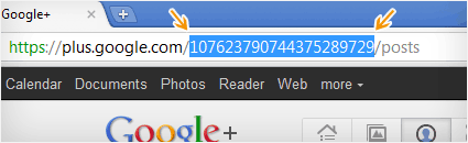 Google Plus Page URL Shortener