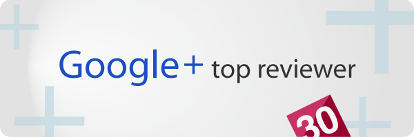 Google+ Local Top Reviewer