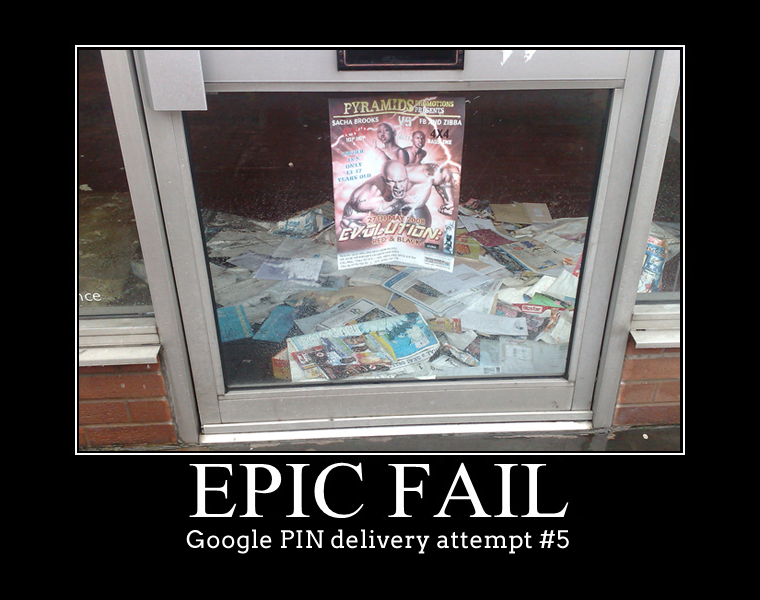 Lost PIN numbers