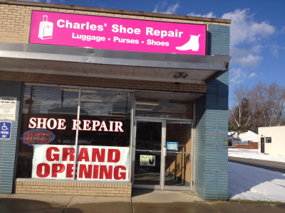 Shoe Repairs on Shoe Repair Shop In Mayfield Heights  Oh 44124   Charles Shoe Repair